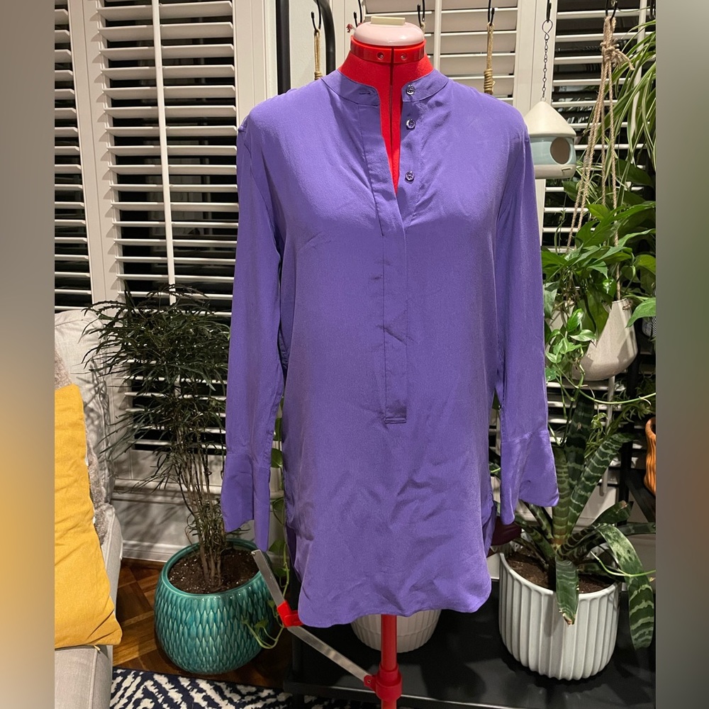 Equipment Femme Soft Purple Blouse